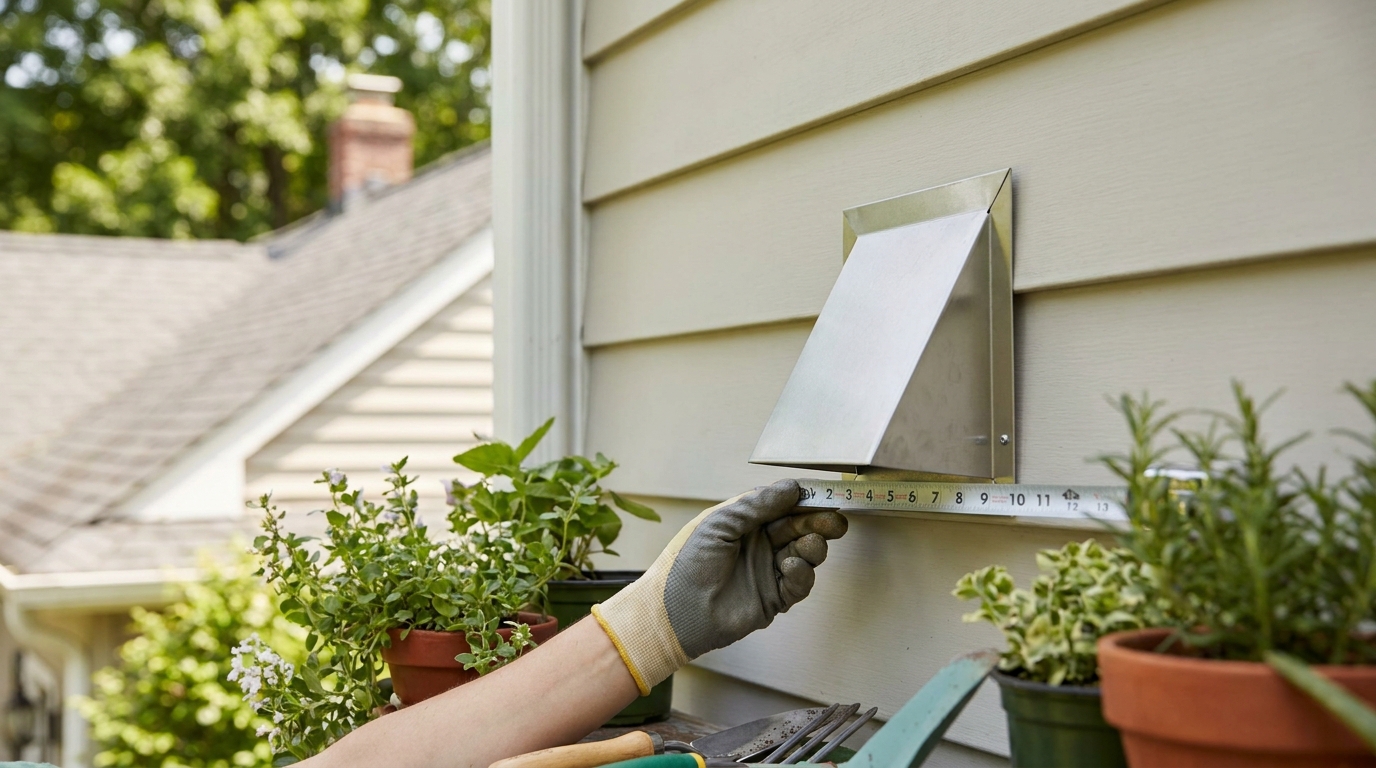 Editorial photograph illustrating How Do You Properly Vent a Bathroom Exhaust Fan Through the Roof or Wall